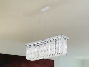 RIFLESSI 5080 - Lead Crystal pendant lamp by Patrizia Volpato - view 2